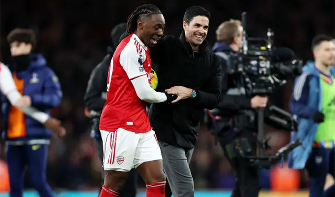 Arteta và bom tấn Eze của ông