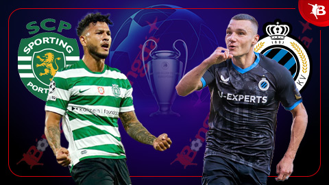  Nhận định bóng đá Sporting Lisbon vs Club Brugge, 03h00 ngày 27/11: Bệ phóng sân nhà