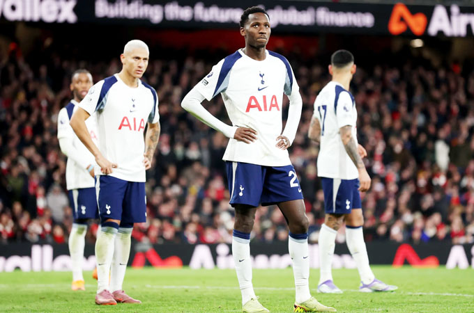 Tottenham vừa thảm bại trước Arsenal ở derby London