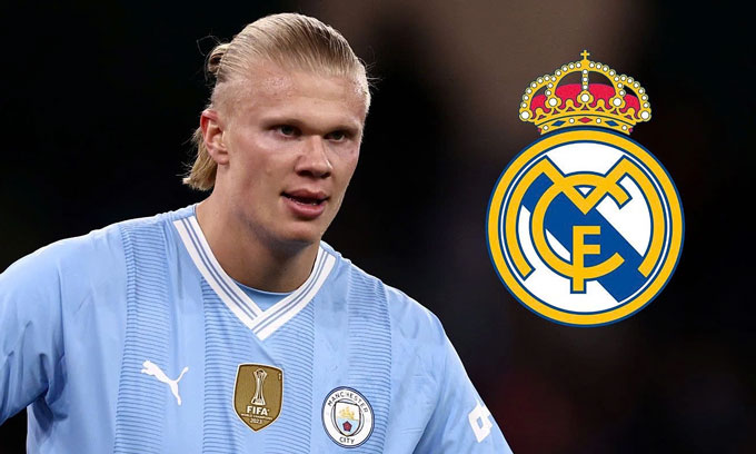 Real coi Haaland là người thay thế Vinicius