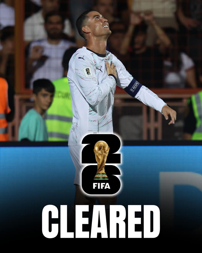 Ronaldo gần như được xóa án treo giò 3 trận