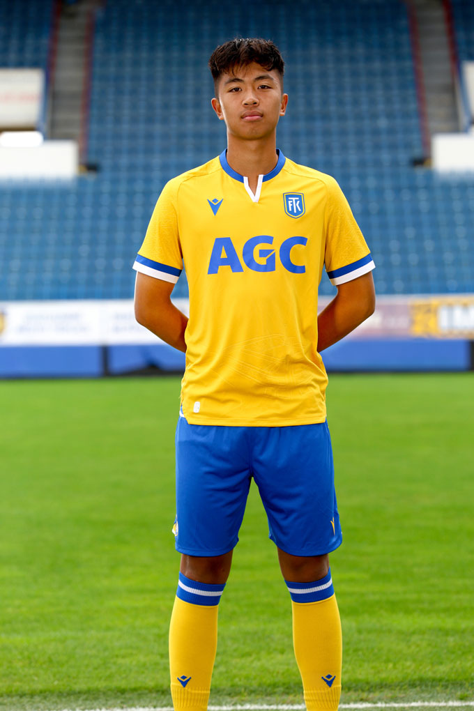 Duy Tân đang thi đấu cho CLB Teplice của CH Séc