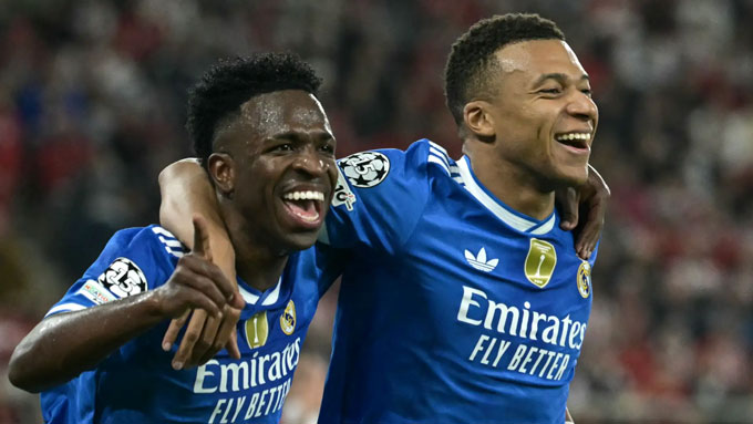 Vinicius đang dần tìm lại niềm vui chơi bóng tại Real