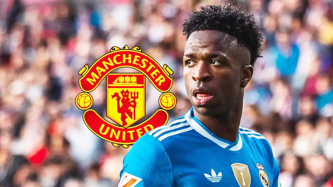 Vinicius đang muốn rời Real, và một trong số các lựa chọn có tên MU