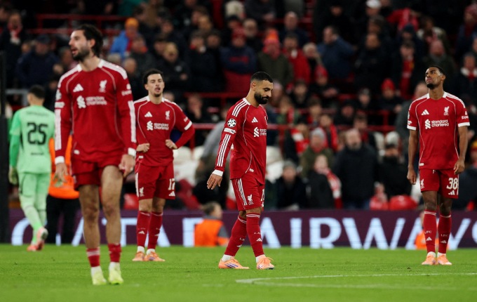 Liverpool vừa thua thảm PSV ở Champions League
