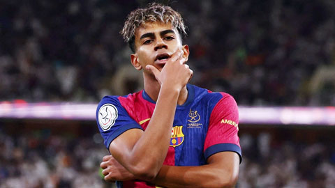  Lamine Yamal vượt mặt Lionel Messi