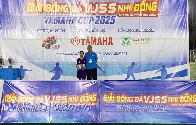 Nữ cầu thủ duy nhất Nguyễn Ngọc Kim Anh