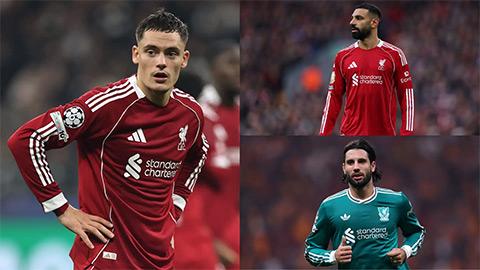  Salah và Szoboszlai bị công kích vì không cho Wirtz chạm bóng