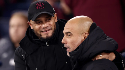  Vincent Kompany thay thế Pep Guardiola dẫn dắt Man City?