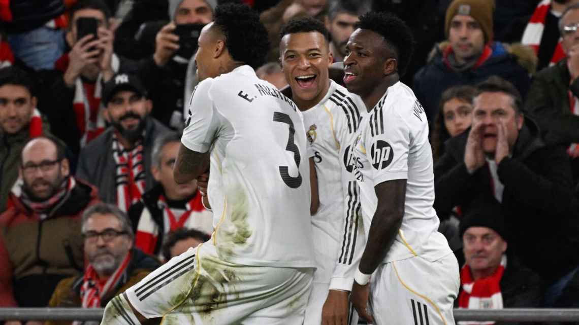 Alonso ca ngợi Kylian Mbappe sau cú đúp bàn thắng trước Bilbao