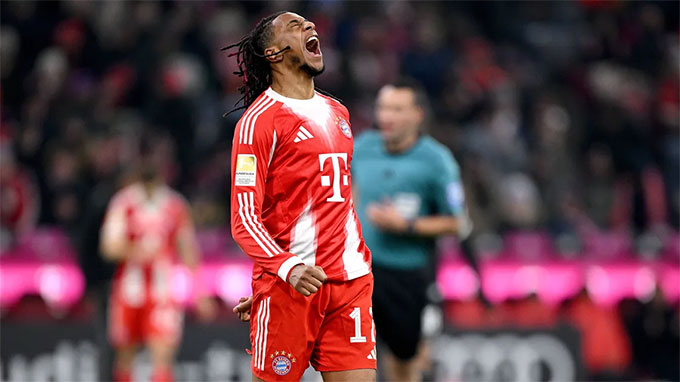 Olise tạo ra rất nhiều cơ hội cho Bayern trong tháng qua