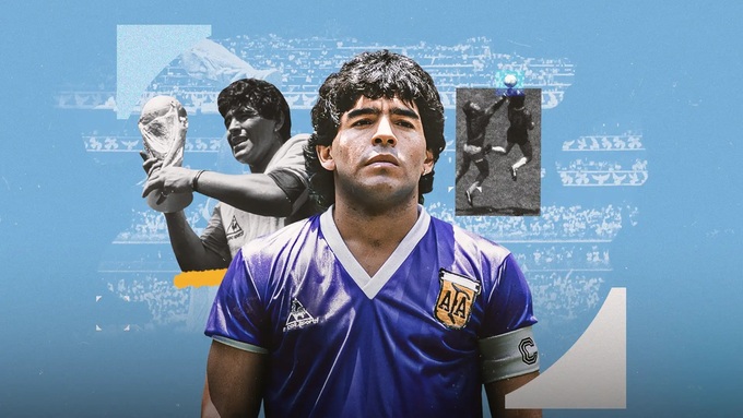 Chiếc áo Diego Maradona mặc trong ngày thực hiện "bàn tay của Chúa" được mua từ "chợ giời"