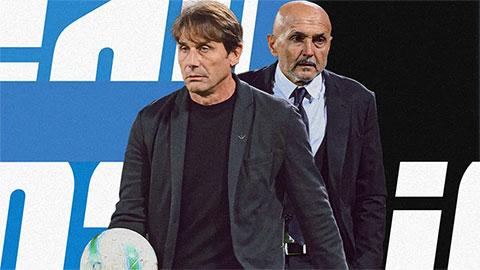 Conte vs Spalletti: Lần đầu chạm mặt sau cả sự nghiệp song song