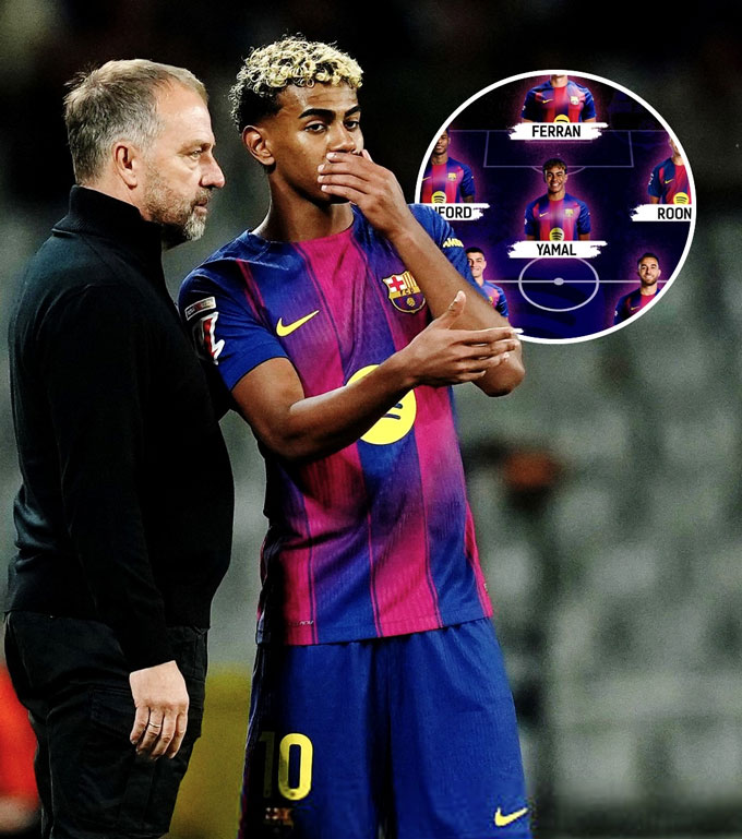 Yamal đã thi đấu tốt khi được đá ở trung lộ