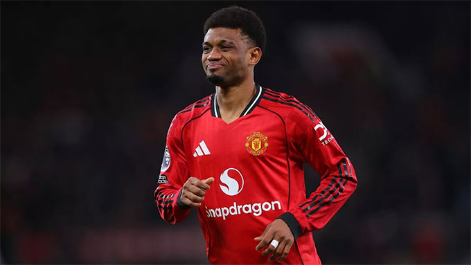 Amad Diallo, cái tên hiếm hoi đáp ứng được yêu cầu tấn công từ vị trí wing-back