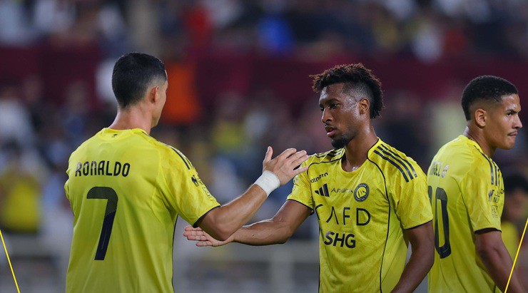 Ronaldo và Coman lần lượt lập công mang về chiến thắng cho Al Nassr