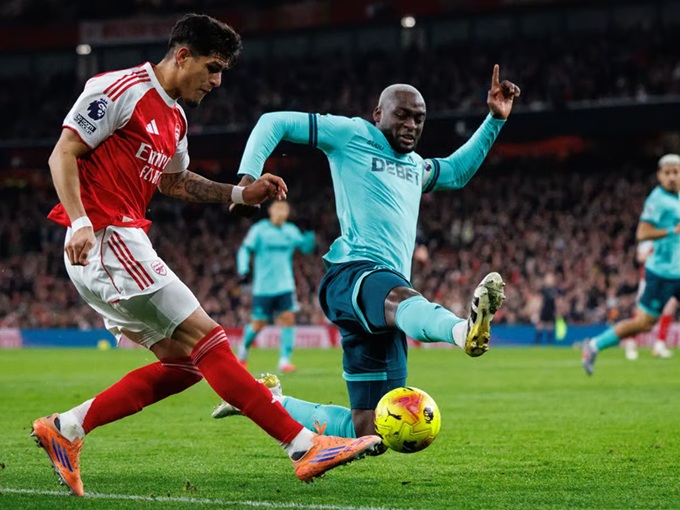 Arsenal đã thắng một trận đấu mà Wolves đã chơi với 200% quyết tâm