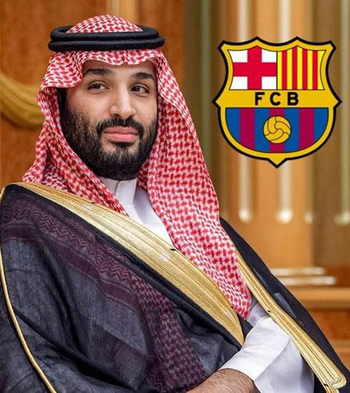 Thái tử Saudi Arabia được cho là sẵn sàng chi 10 tỷ euro mua Barca