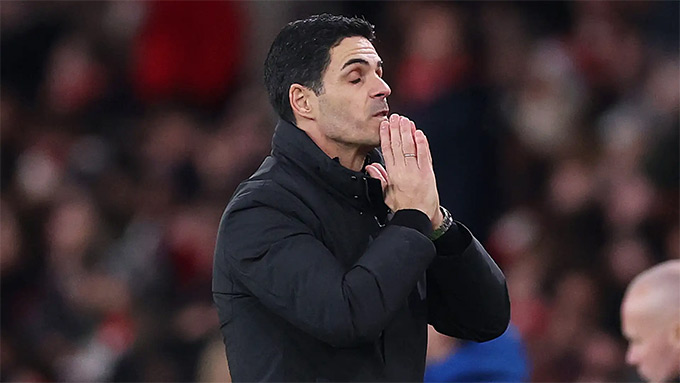 HLV Arteta đau đầu về vấn nạn chấn thương của đội nhà