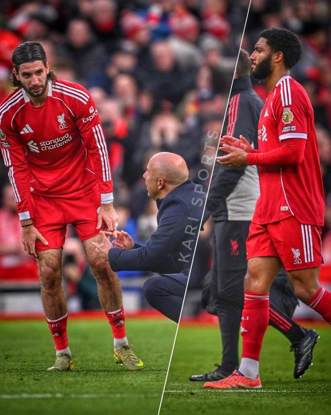 Szoboszlai và Gomez cùng bị đau ở trận thắng Brighton