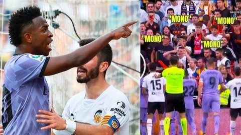  Valencia đòi bồi thường vì vụ Vinicius