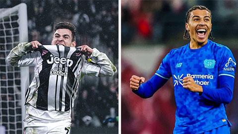  Juventus áp sát top 4 Serie A, Leverkusen vào top 3 Bundesliga