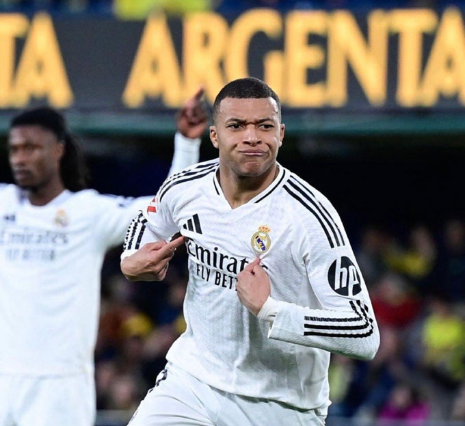 Real đang có một Mbappe ghi bàn liên tục