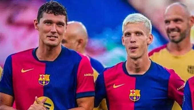 Christensen từng "giúp" Barca đăng ký Dani Olmo ở đầu mùa 2024/25 cũng nhờ... chấn thương.