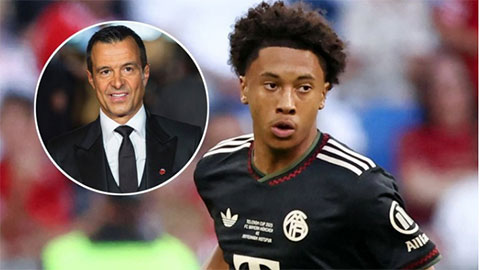  ‘Siêu cò’ Jorge Mendes theo sát sao trẻ vừa ghi tên vào lịch sử Bayern