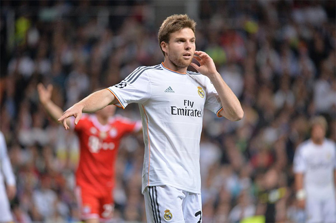 Illarramendi thời điểm còn khoác áo Real Madrid