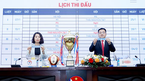  Bốc thăm xếp lịch thi đấu giải U19 nữ Quốc gia - Cúp ACECOOK 2026 