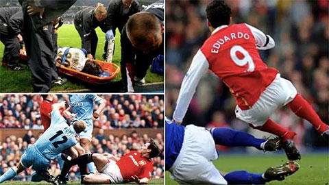  Top 5 chấn thương ghê rợn nhất lịch sử Premier League