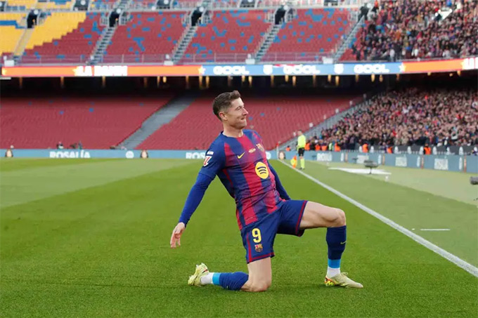 Lewandowski không còn giữ được vị thế độc tôn của mình