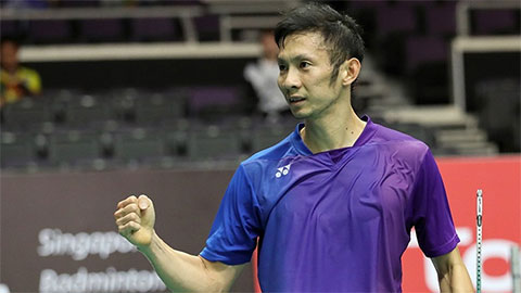  Lão tướng Tiến Minh 42 tuổi nhảy vọt 116 bậc trên BXH cầu lông thế giới