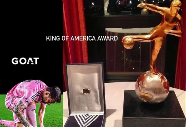  Messi rộng cửa giành giải thưởng “Vua châu Mỹ”