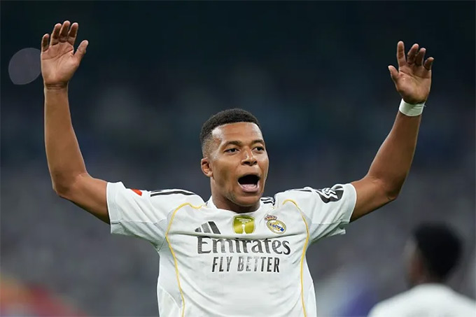 Mbappe thi đấu bùng nổ trong năm 2025