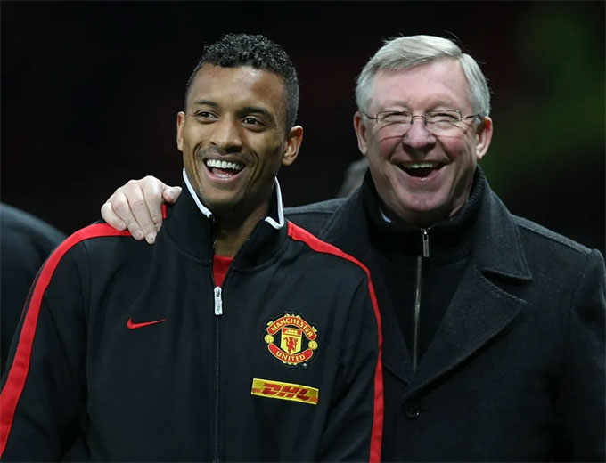 Nani từng là học trò cưng của Sir Alex ở MU
