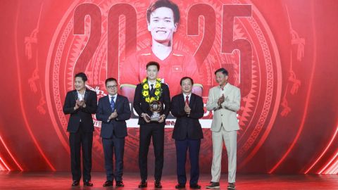  Quả bóng vàng Việt Nam 2025: Hoàng Đức bước vào 'ngôi đền huyền thoại'