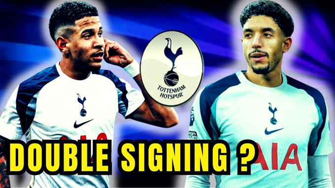 Tottenham sẵn sàng chiêu mộ cả Savinho (trái) và Marmoush