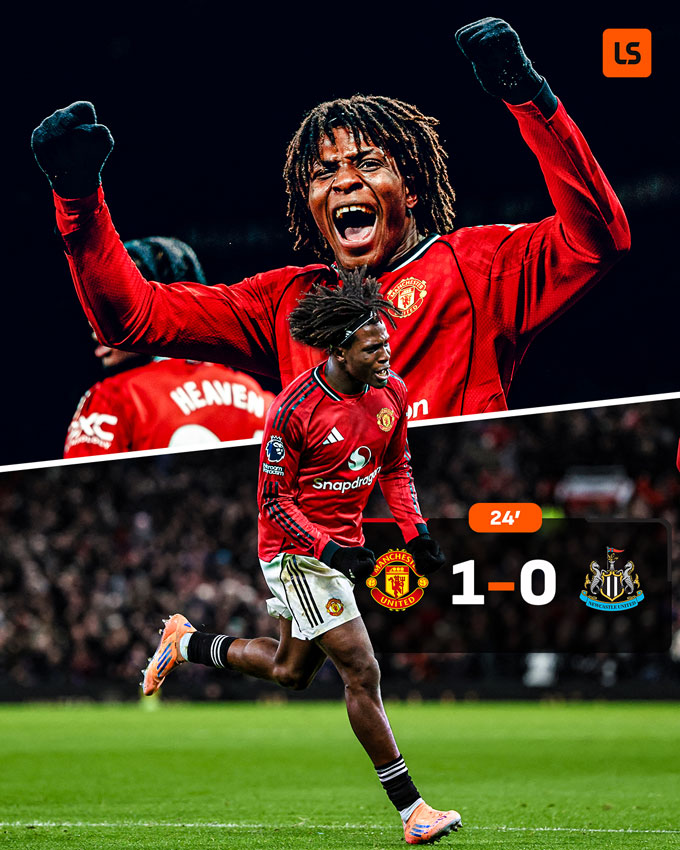 Hy vọng bàn thắng này sẽ giúp Dorgu thực sự khởi sắc trong màu áo MU