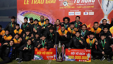  HAGL lên ngôi vô địch, cả V.League phải dè chừng