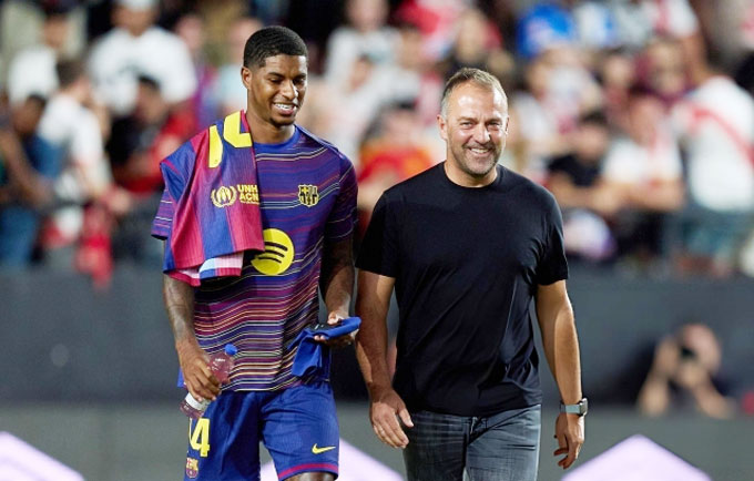 HLV Flick cũng rất trọng dụng Rashford