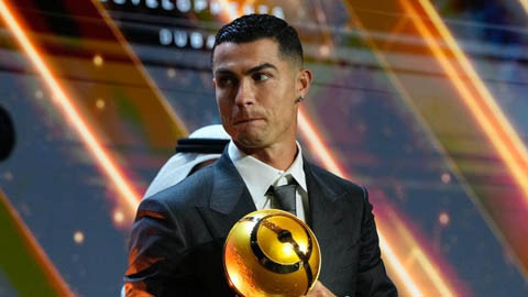  Trao giải Globe Soccer: Dembele lần thứ 3 thắng Yamal, Ronaldo xuất sắc nhất Trung Đông