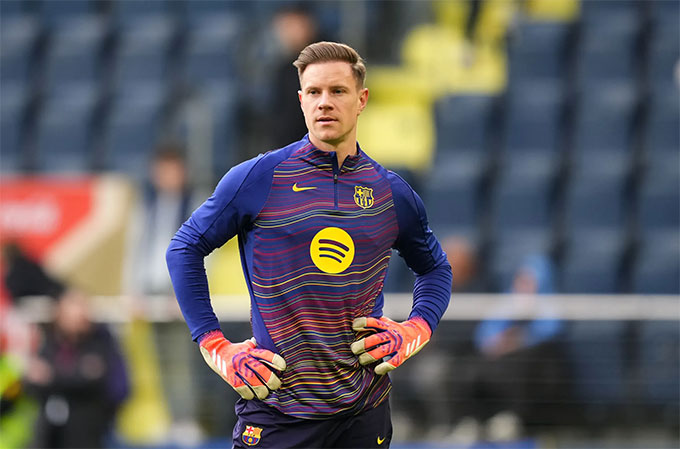 Marc-Andre ter Stegen mới bắt có 1 trận cho Barca mùa này