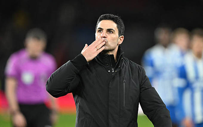 HLV Arteta rất tự tin trước màn đại chiến Aston Villa