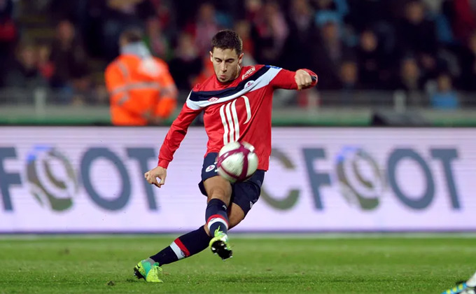 Hazard thời còn ở Lille là một phiên bản rất "dị"