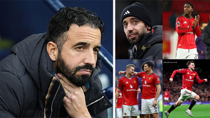 Amorim cho biết các cầu thủ chấn thương của MU chưa thể hồi phục ở trận gặp Leeds