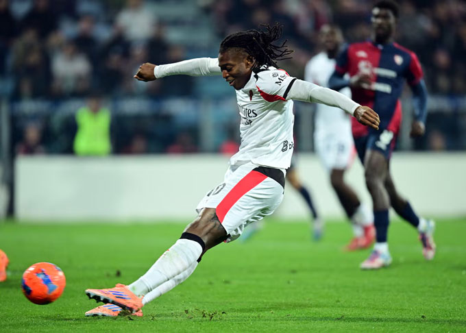  Rafael Leao ghi bàn duy nhất cho Milan