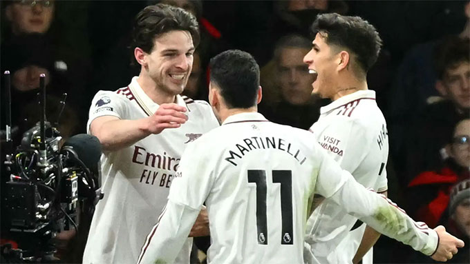 Arsenal tiếp tục chuỗi trận ấn tượng của mình với chiến thắng trước Bournemouth