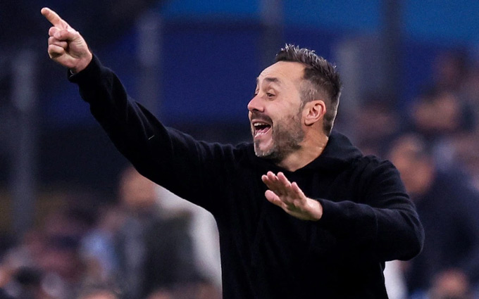 MU cũng có quan tâm đến De Zerbi nhưng ưu tiên Glasner